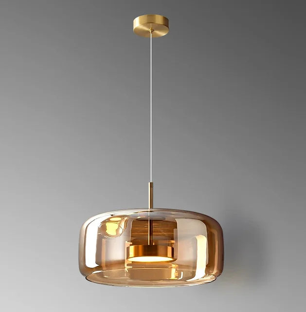 Lampe Suspendue en Verre Chic et Minimaliste