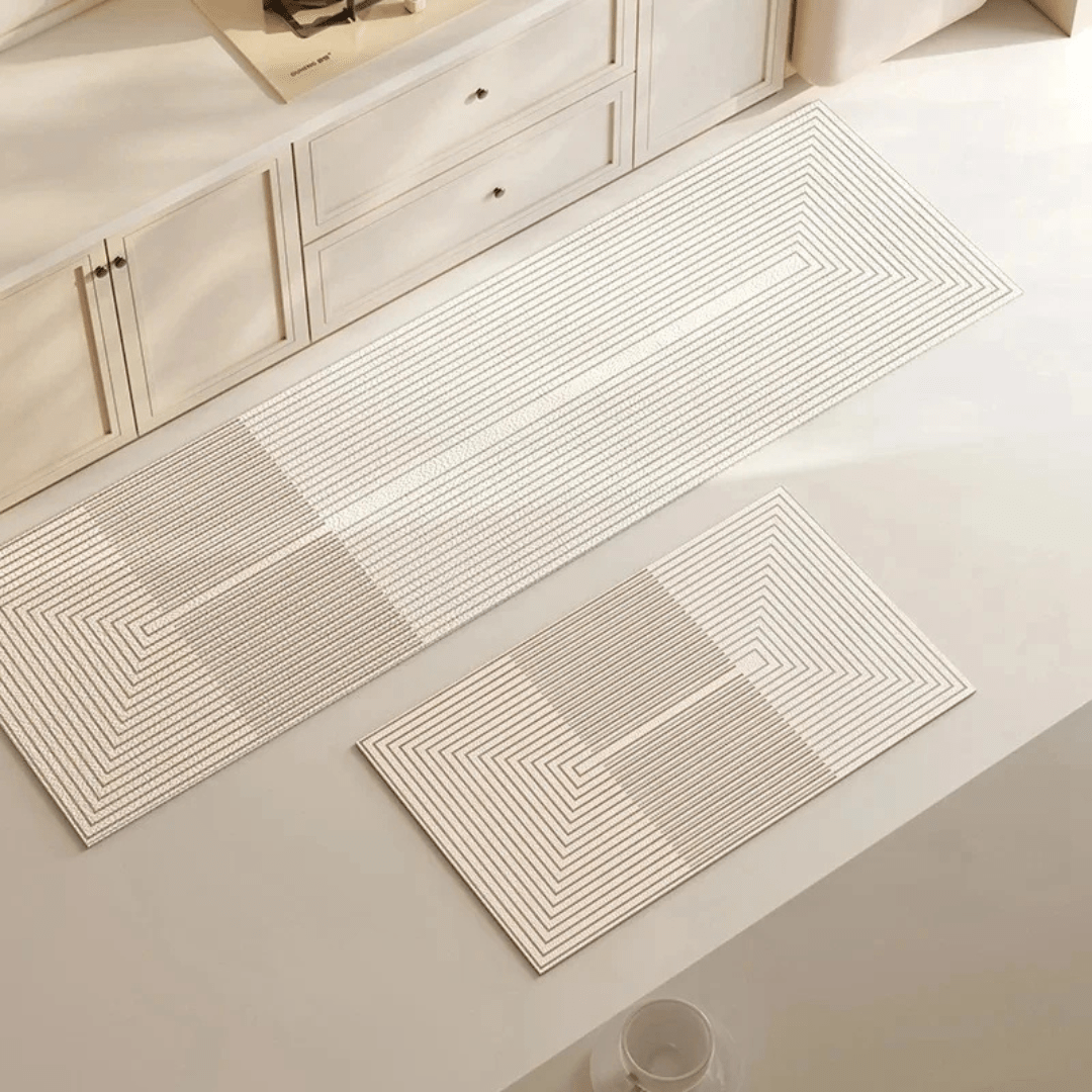 Tapis de Cuisine Antidérapant Absorbant en Mousse Confort