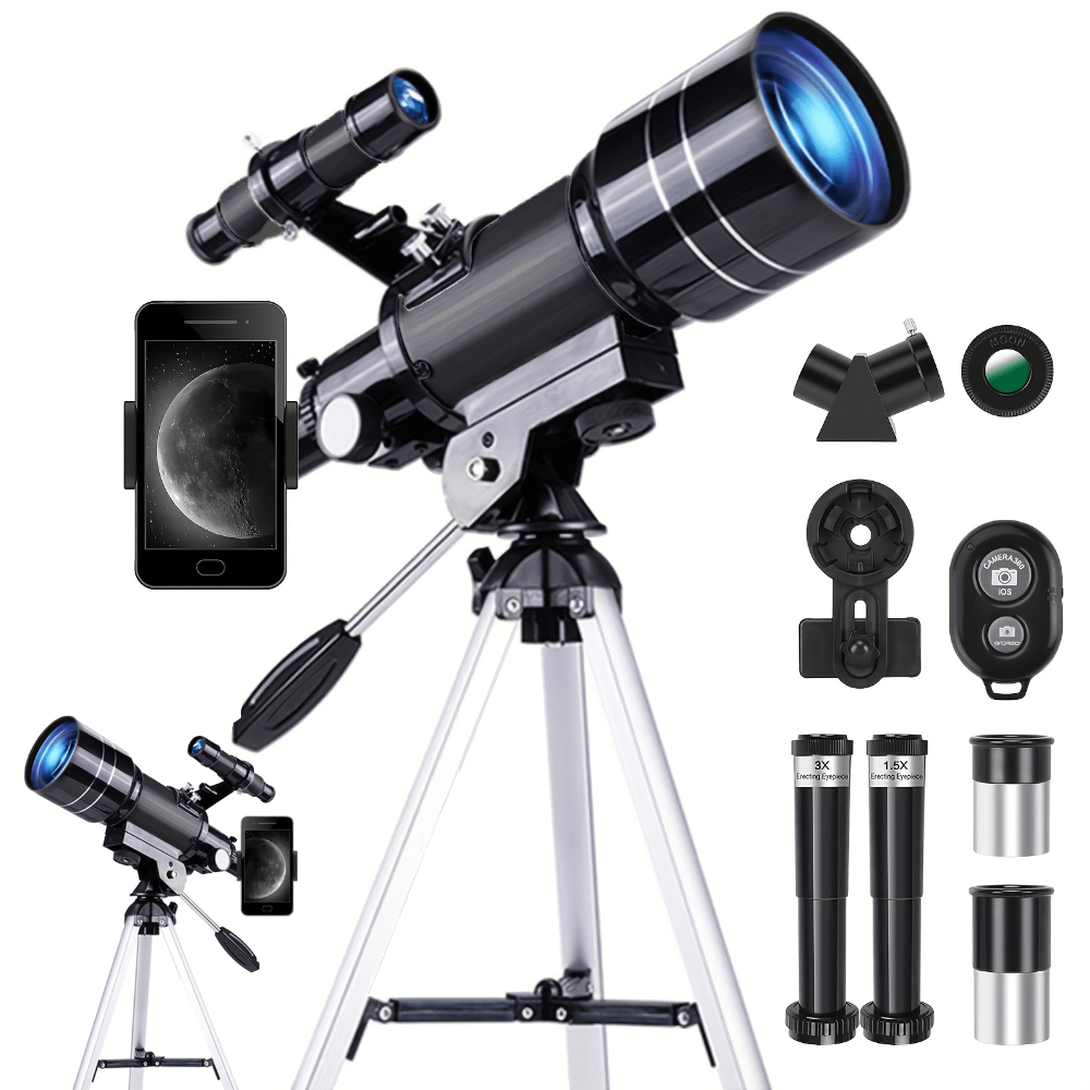 Télescope Astronomie Puissant Transportable avec Trépied