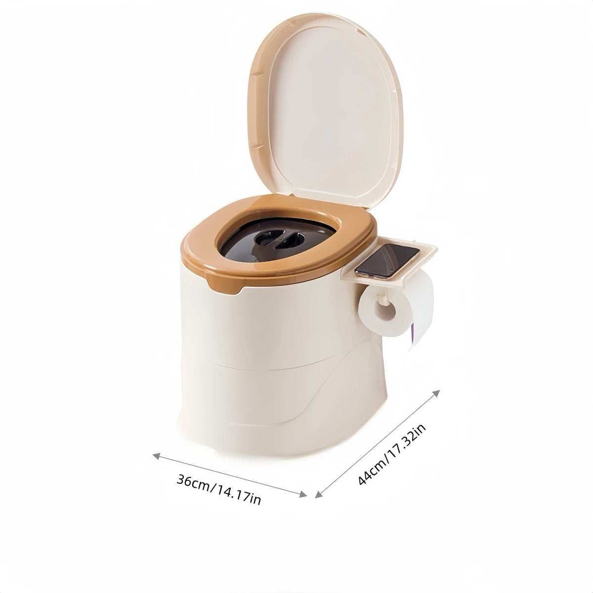 Toilettes Mobiles d'Urgence avec Porte-Papier 8