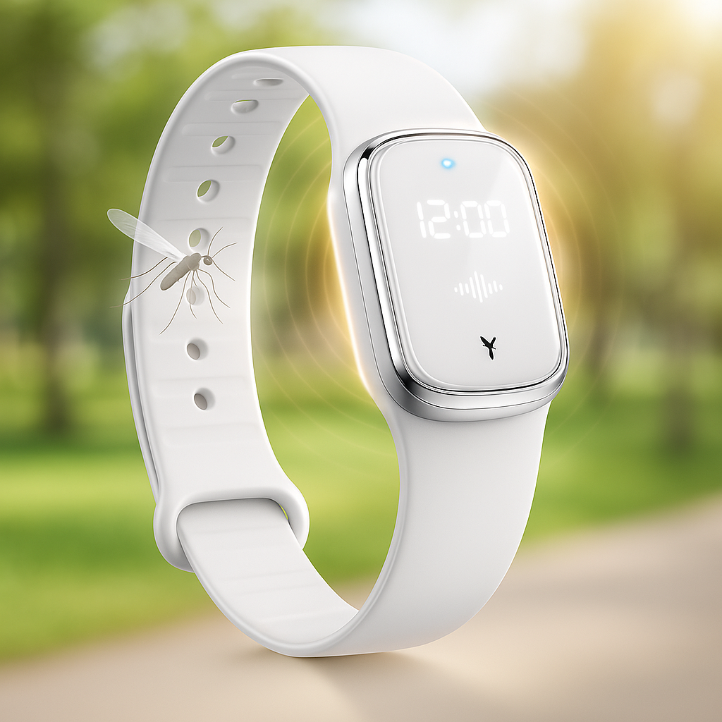 Bracelet Anti-Moustiques Électrique Portable