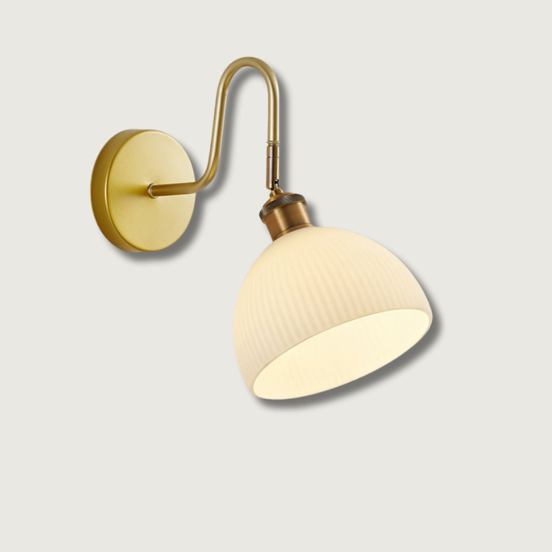 Lampe Murale Élégante Or Antique - Foivo