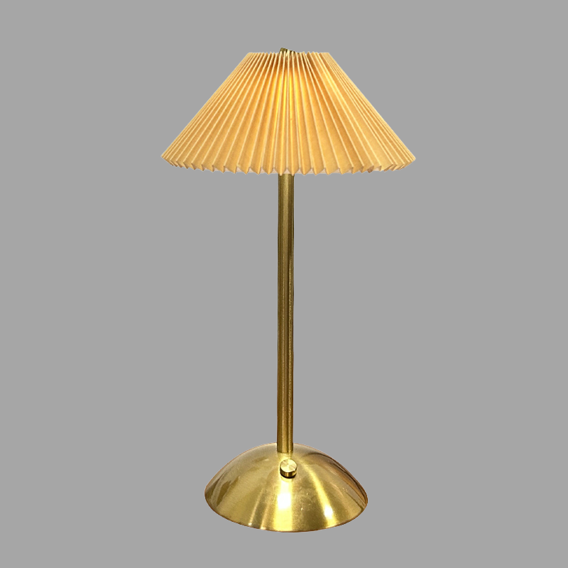 Lampe de Bureau LED Portable en Lin - Foivo