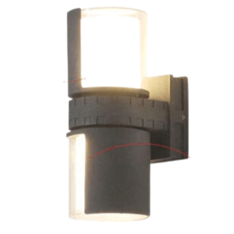 Lampe Murale de Jardin Élégante et Waterproof