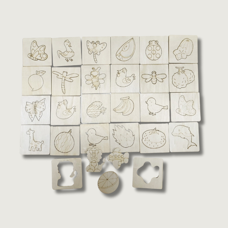 Kit de Dessin Éducatif 20 Pièces - Stimule l'Imagination et la Coordination - Foivo