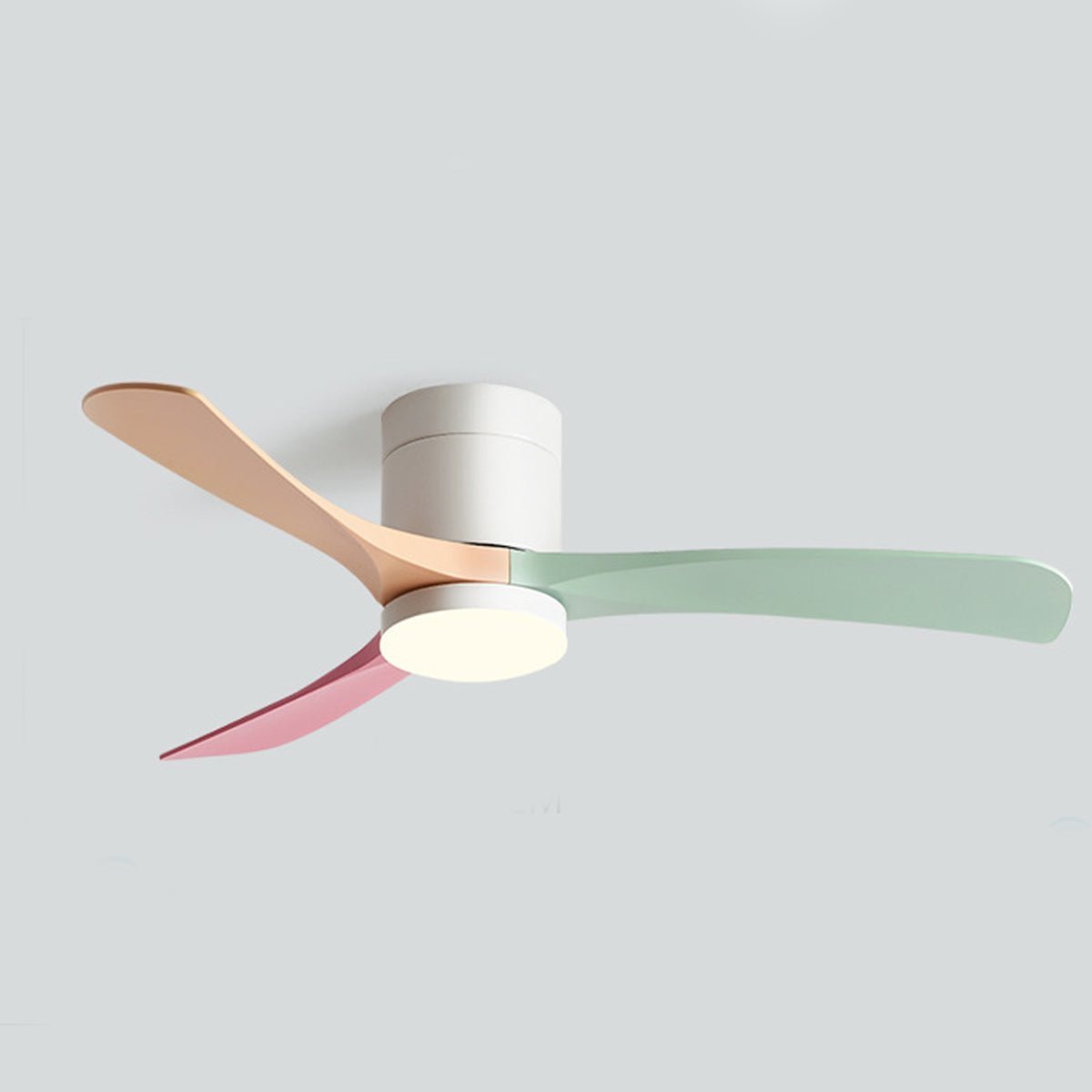 Ventilateur de plafond Silencieux LED Moderne Vitesses réglables