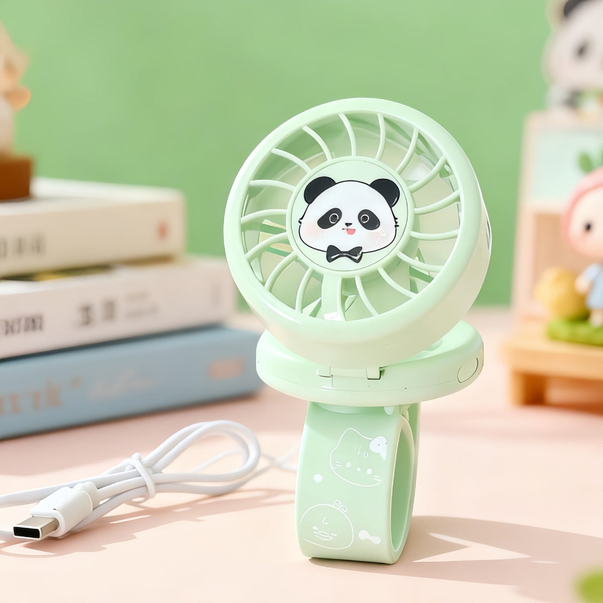 Ventilateur Portable Femme Design Animal 9