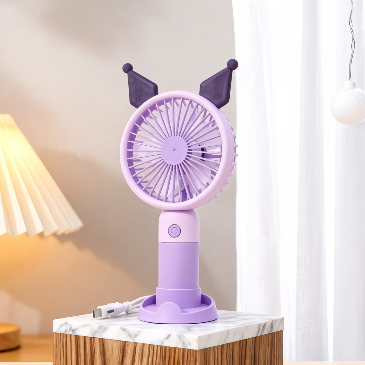 Ventilateur Portable Femme Design Lapin 6
