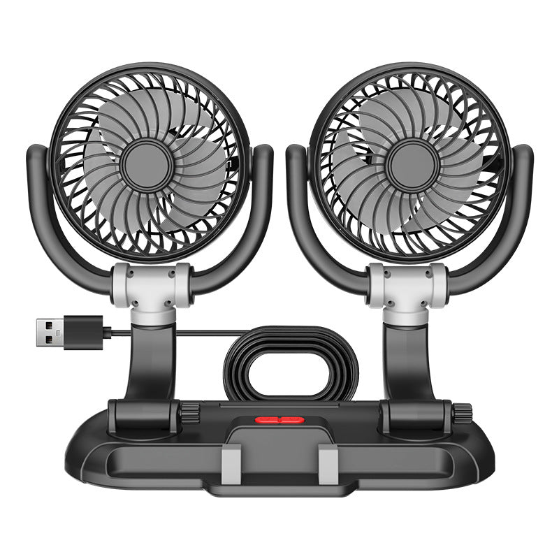 Ventilateur Portable USB Double Flux Design Compact - Foivo