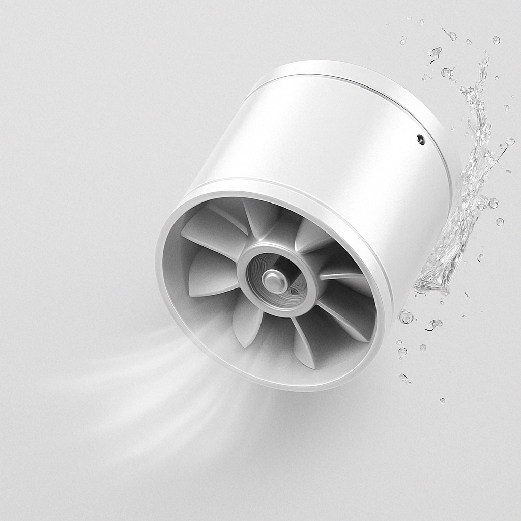 Ventilateur d'Extraction Silencieux pour Cuisine 8