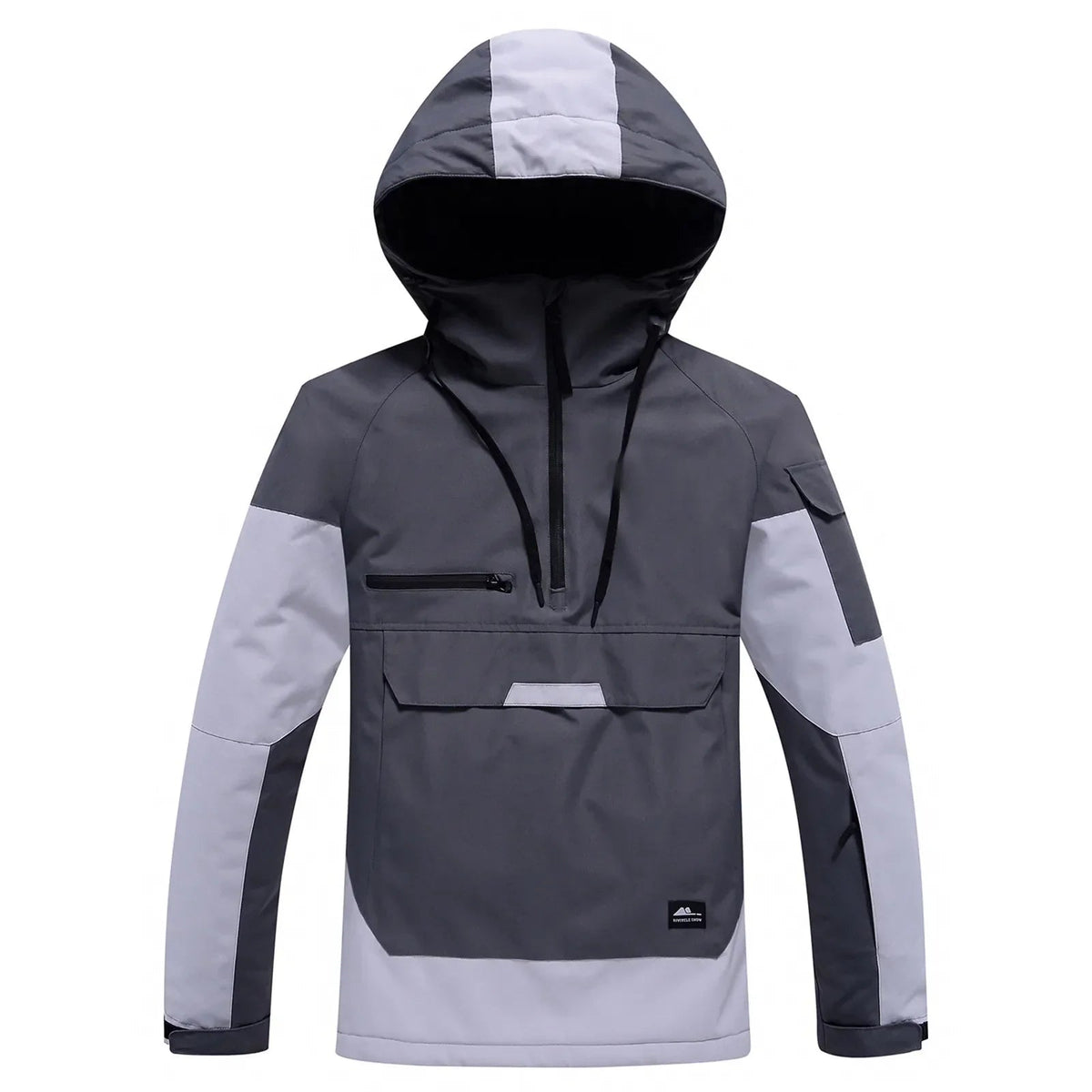 Veste d'Hiver Unisexe à Capuche Moderne 5