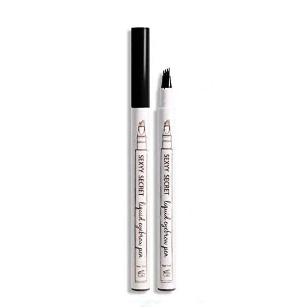 Crayon à Sourcils Waterproof | Stylo à 4 Mini-Pointes pour Un Look Naturel