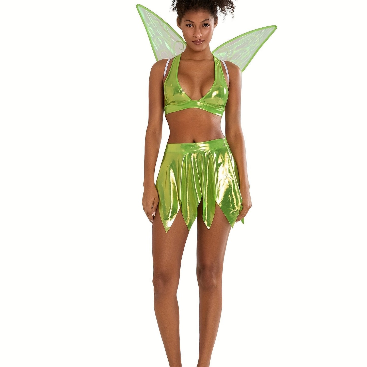 Costume Fée Érotique | Tenue Enchantée avec Ailes Décoratives - Foivo