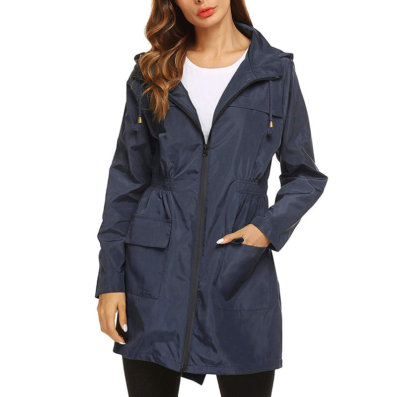 Manteau Imperméable Féminin Légère et Compact
