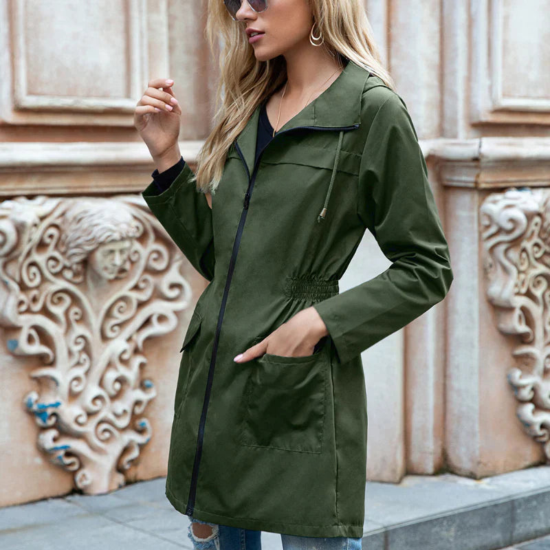 Veste Imperméable Féminine Étanche et Chaude