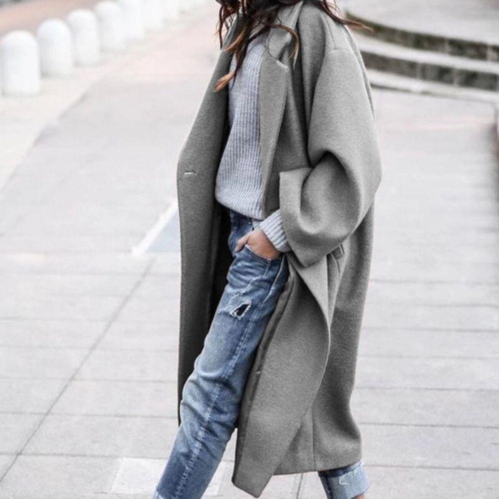 Manteau Femme Élégant Grande Taille