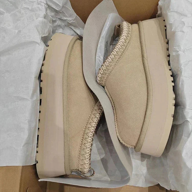 Bottines Haut talon Femmes Fourrure Douillettes - Foivo