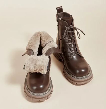 Bottes Hivernales Douillettes pour Femme