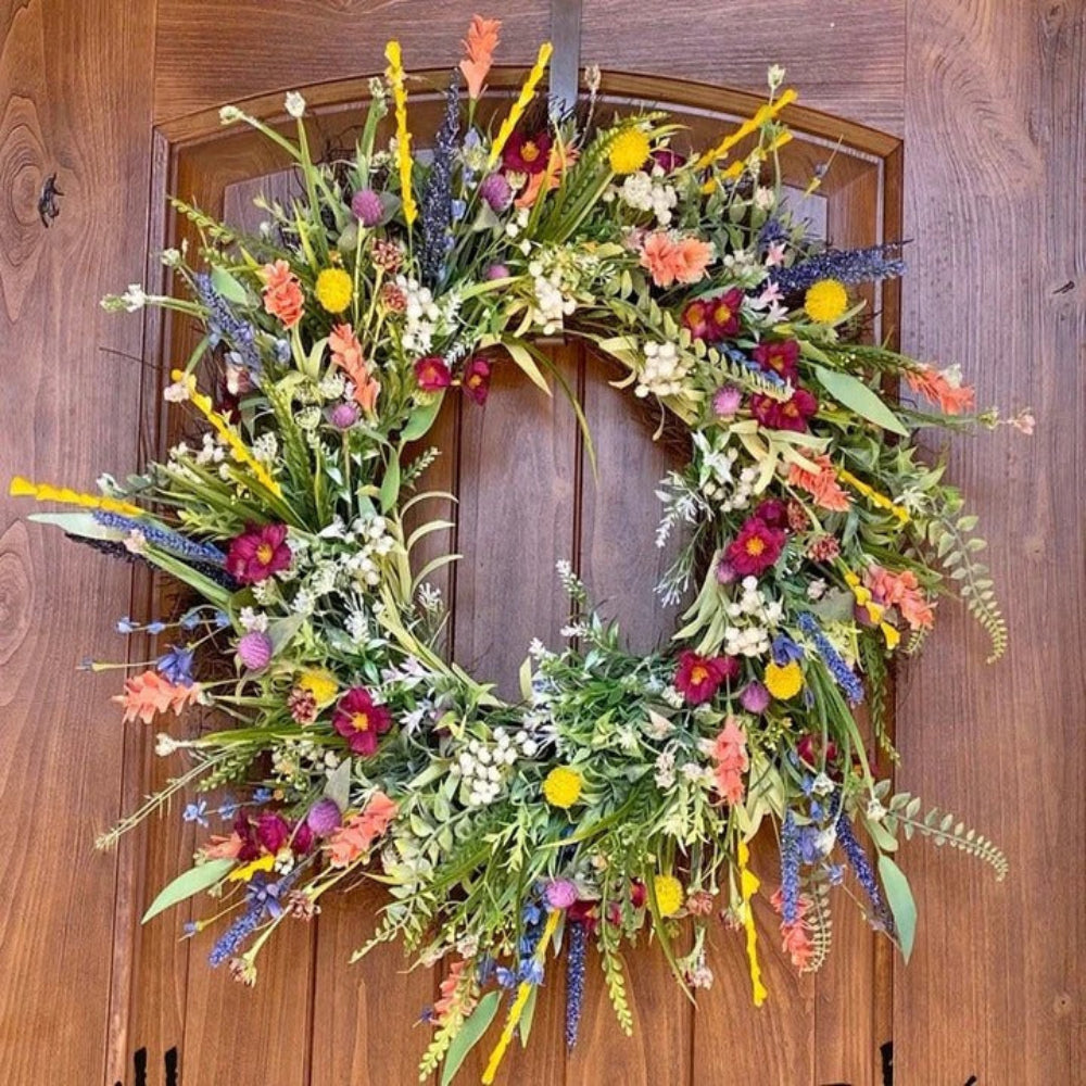 Guirlande Printanière Fleurs Sauvages Déco Maison - BlxckFR