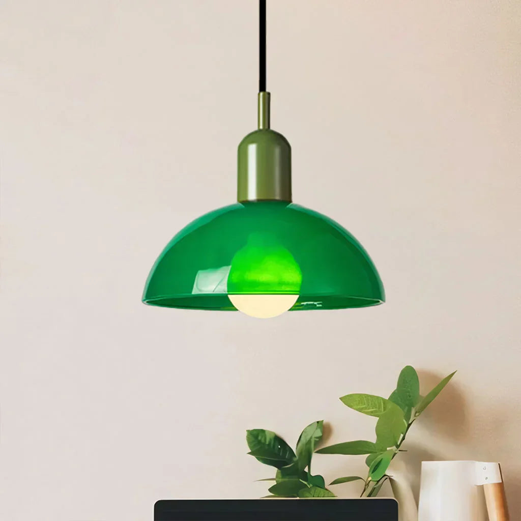 Lampe LED Suspendue Élégante Verre