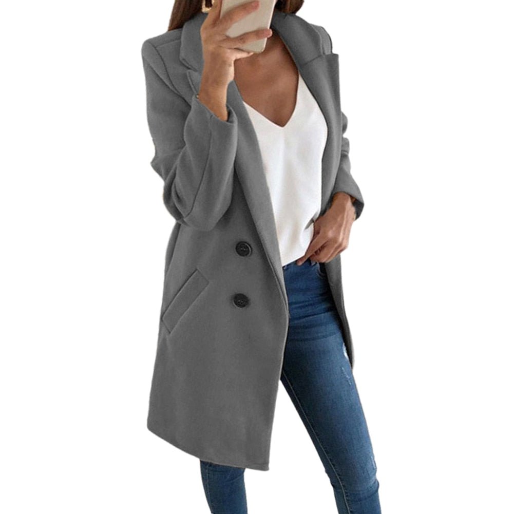 Manteau tailleur femme chic et raffiné