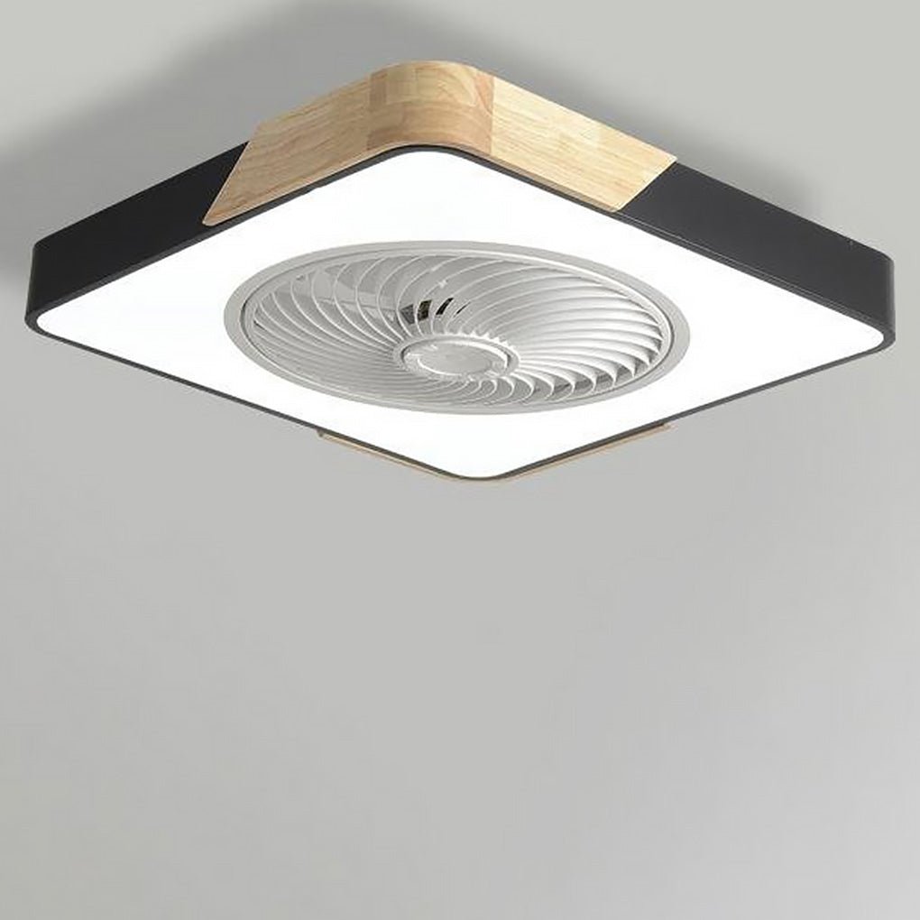 Ventilateur Plafond LED Design - Silencieux et Énergétique avec Télécommande