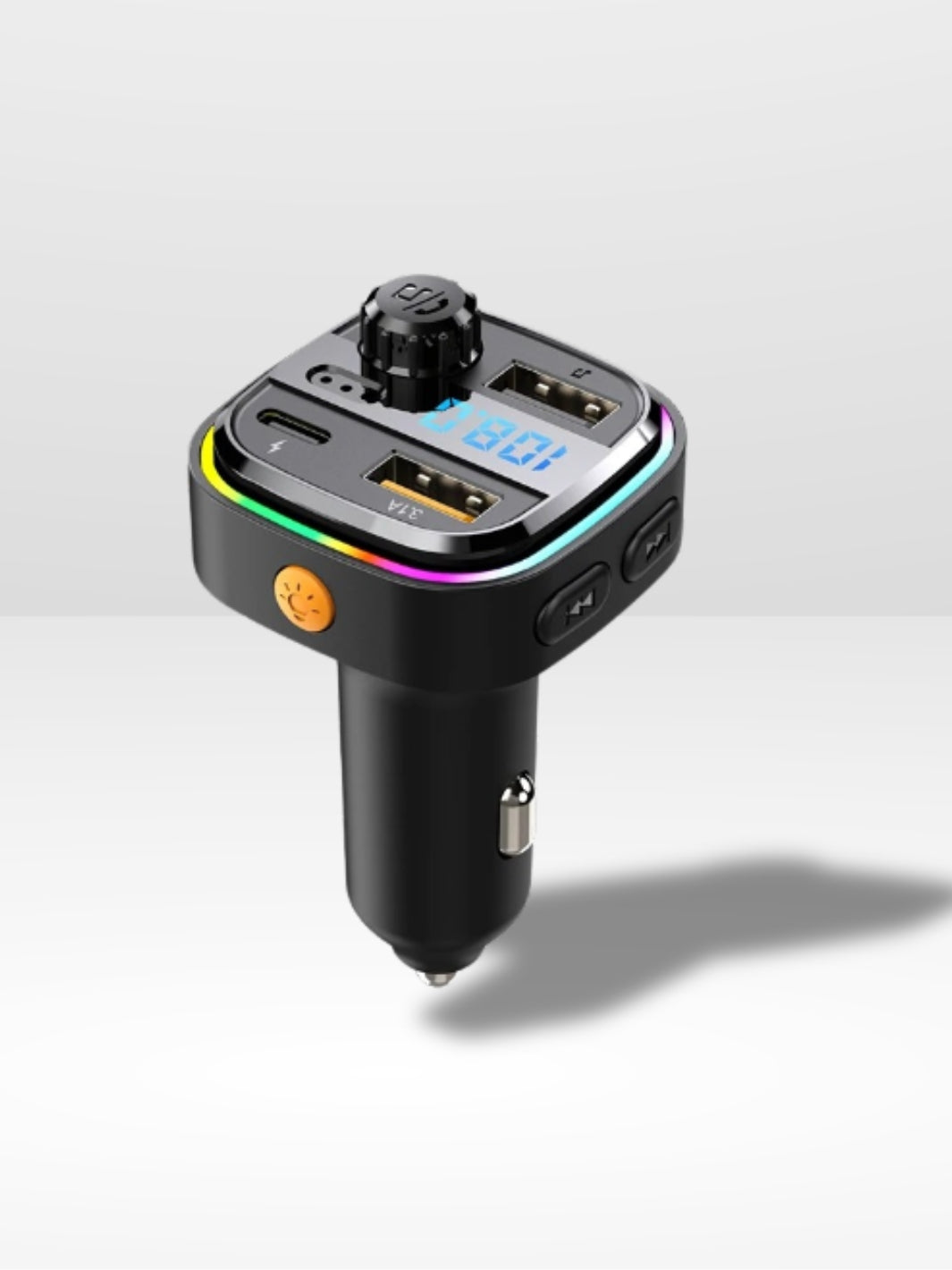 Émetteur Bluetooth Voiture Double USB - Foivo