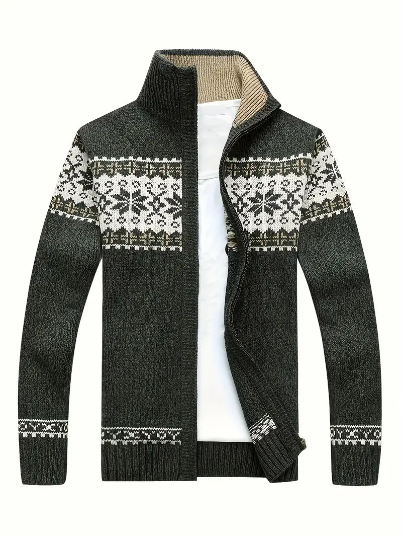 Cardigan Chic à Manches Longues pour Homme