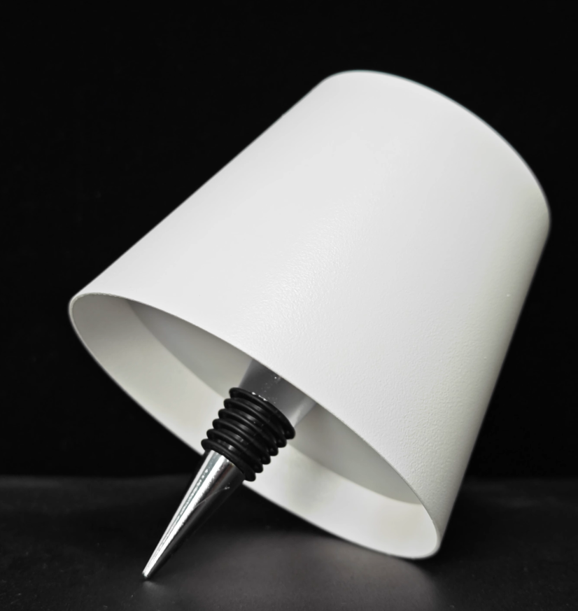 Lampe de Table en Bouteille de Vin Élégante et Rechargeable