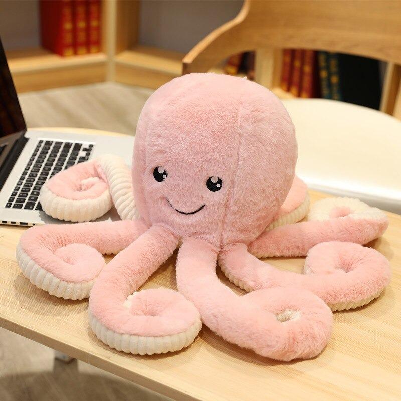 Jouet En Peluche Poulpe Doux En Coton Pour Enfants