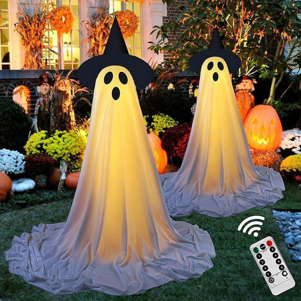 Décoration Halloween Lumineuse - Lampions Fantômes - blxckfr