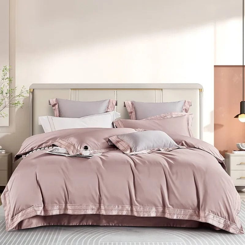 Couette en Coton Doux et Raffiné pour Chambre à Coucher - Foivo
