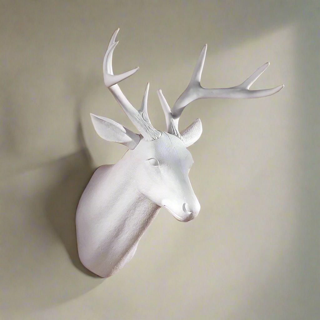 Panneau Mural Cerf Chic Rustique