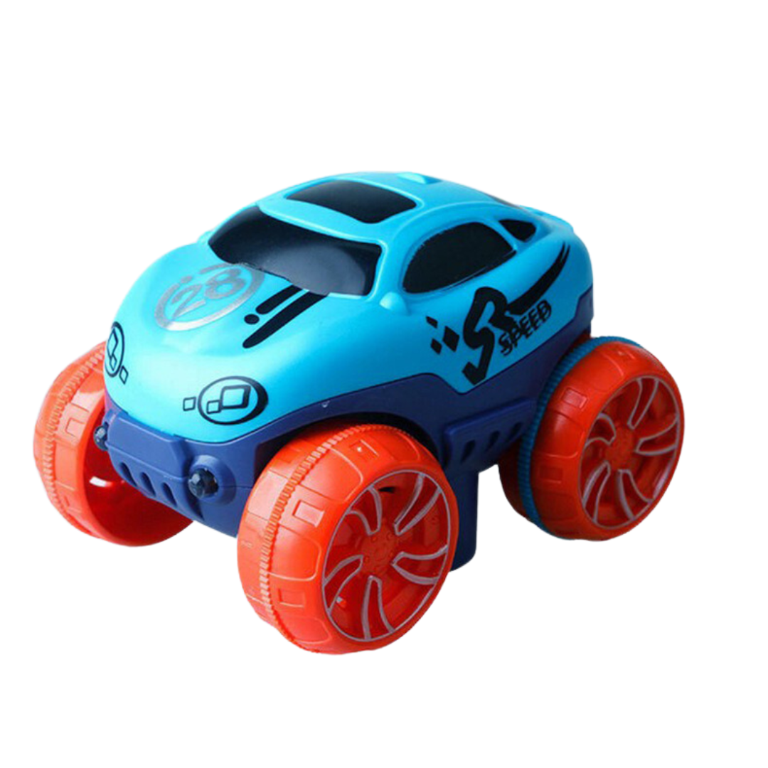 Circuit de Course Lumineux avec Voiture Rouge