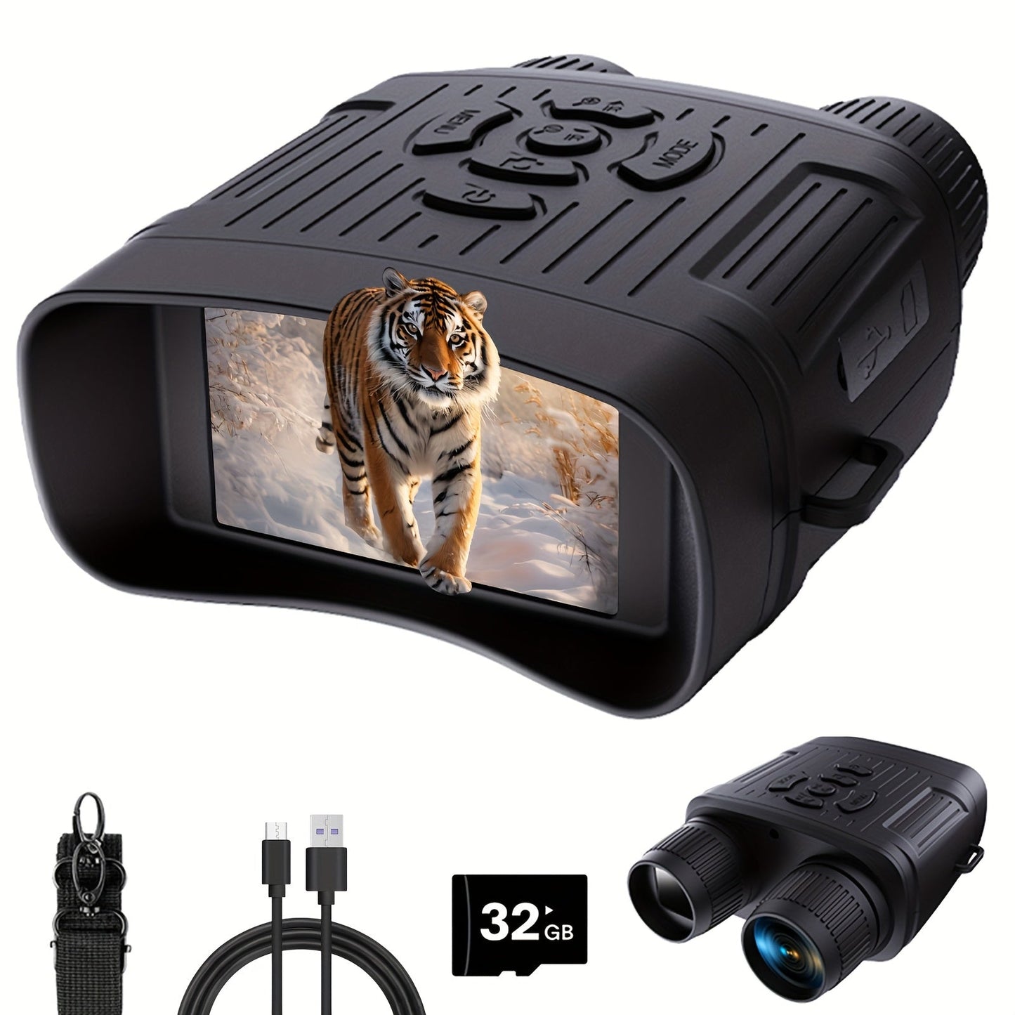 Jumelles de Vision Nocturne Chasse Professionnelles - BlxckFR