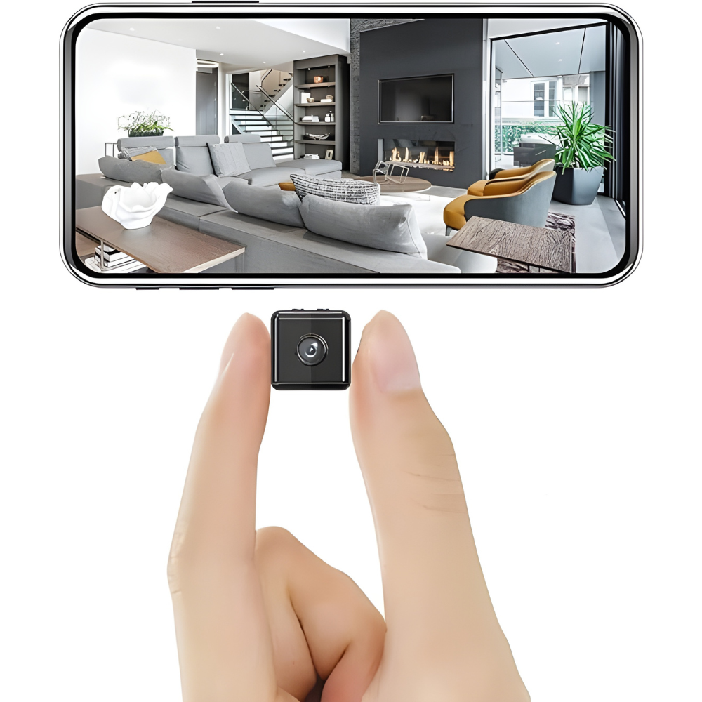 Caméra de Surveillance Discrète Wi-Fi Maison Compacte HD - BlxckFR