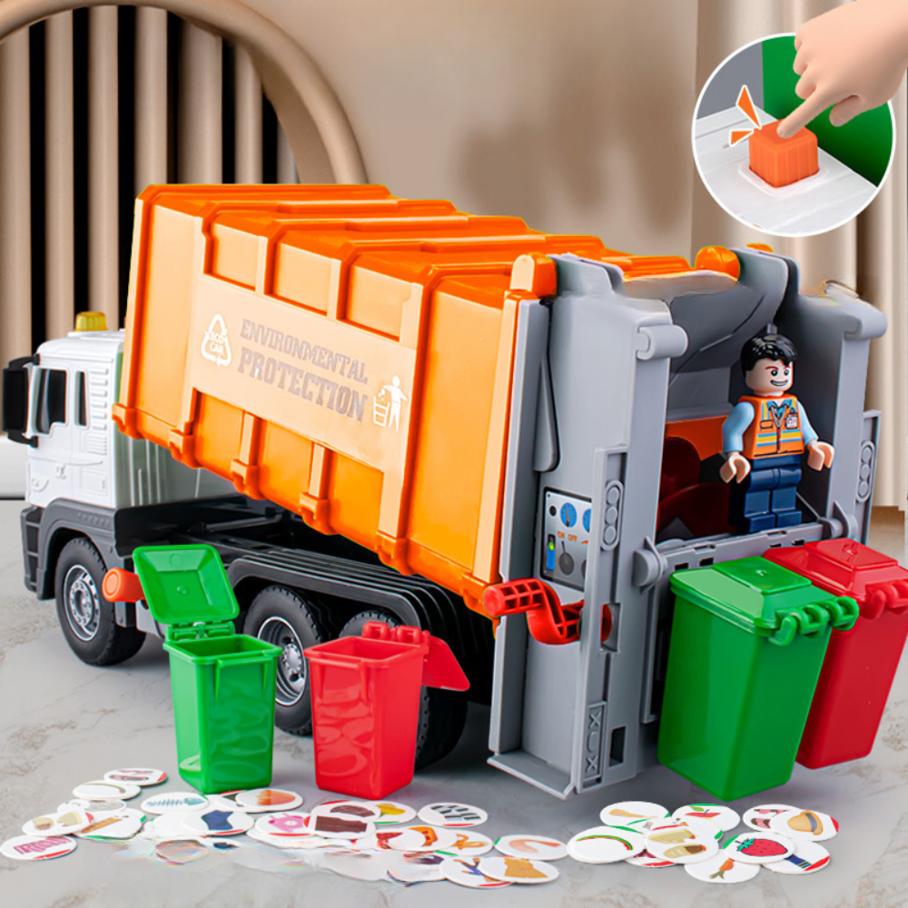Camion de Recyclage Jouet Éducatif Enfant