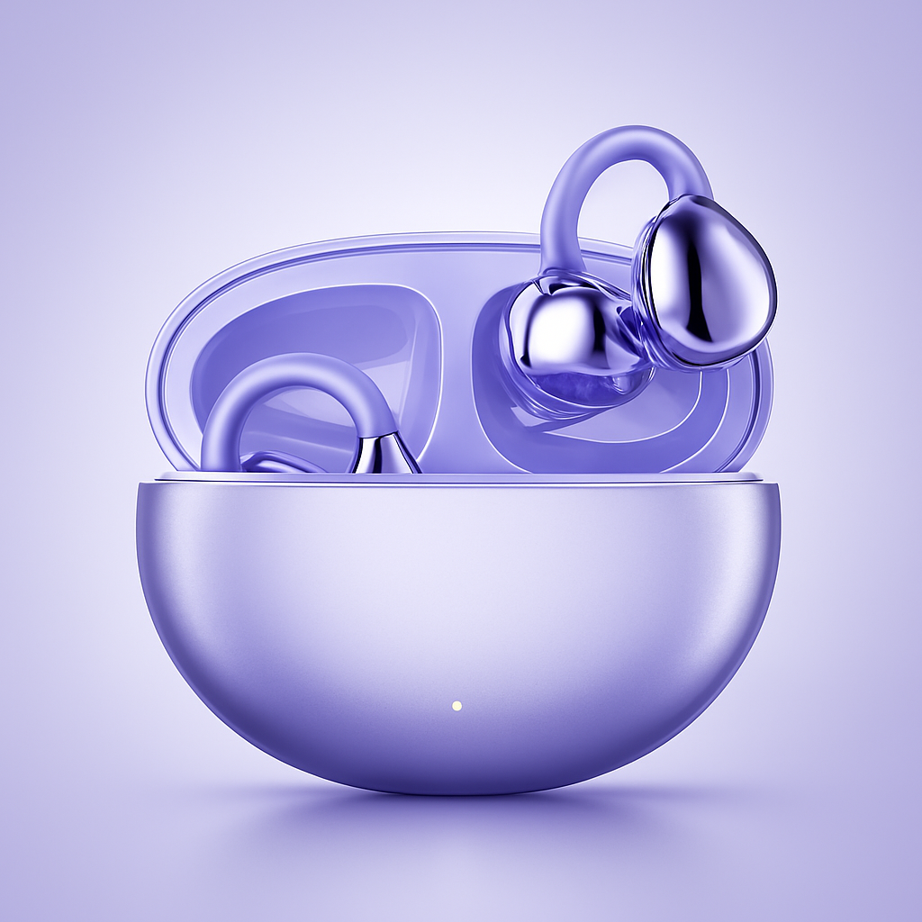 Écouteurs Oreilles Libres Bluetooth Clip