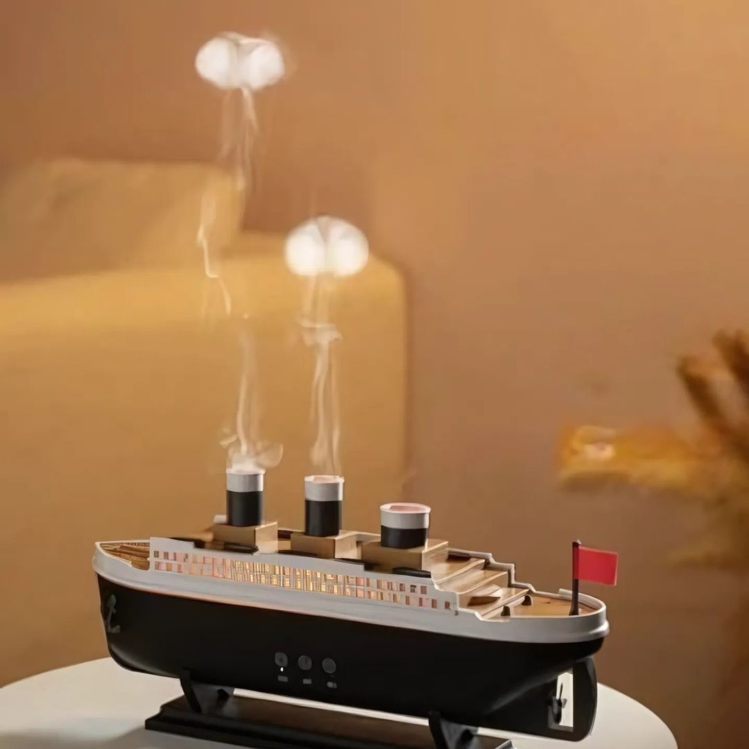 Humidificateur d'Air avec Lumières et Diffuseur de Parfum - BlxckFR