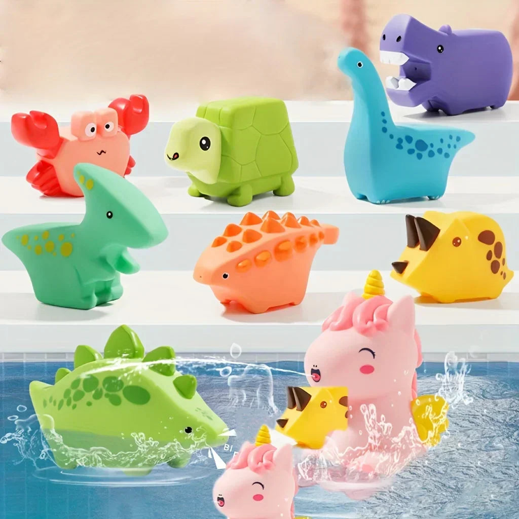 Jouets de bain Amusants avec Dinosaures Colorés - BlxckFR