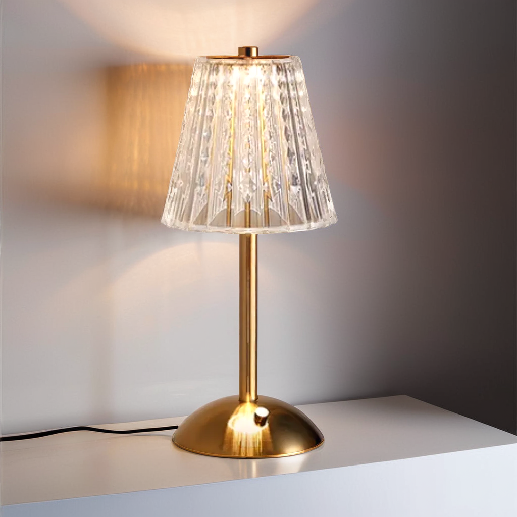 Lampe de Table Moderne Réchargeable Dimmable - BlxckFR