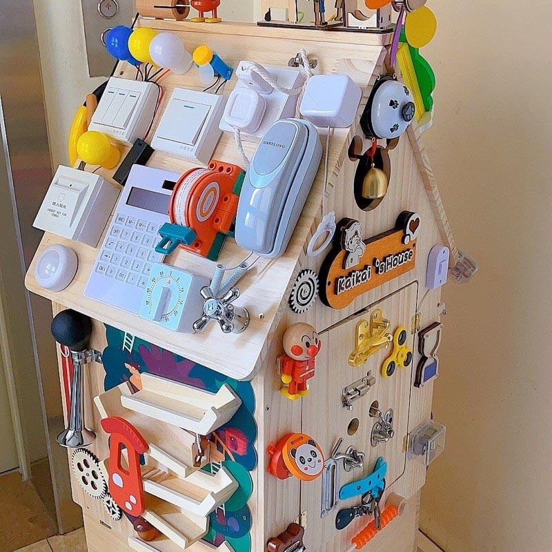 Jeu Éducatif En Bois Pour Enfants