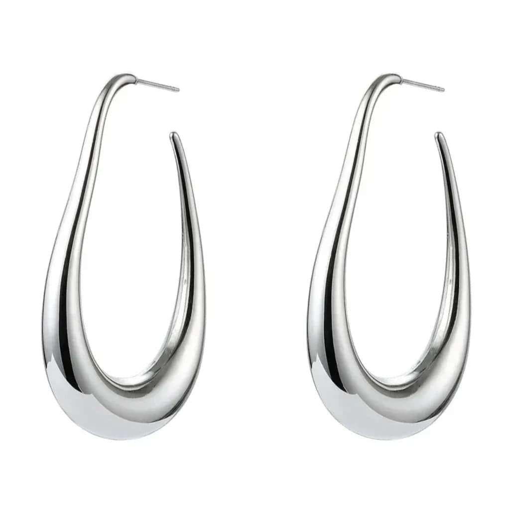 Boucles d'Oreilles Longues Élégantes en Or