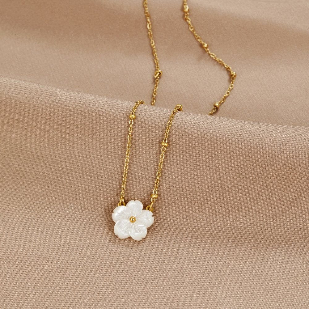 Collier Perle de Luxe Doré - Foivo