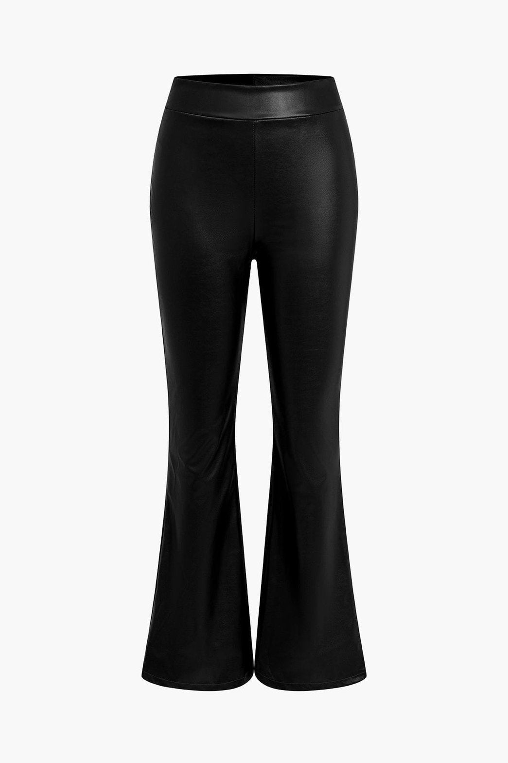 Pantalon Chic en Cuir Faux