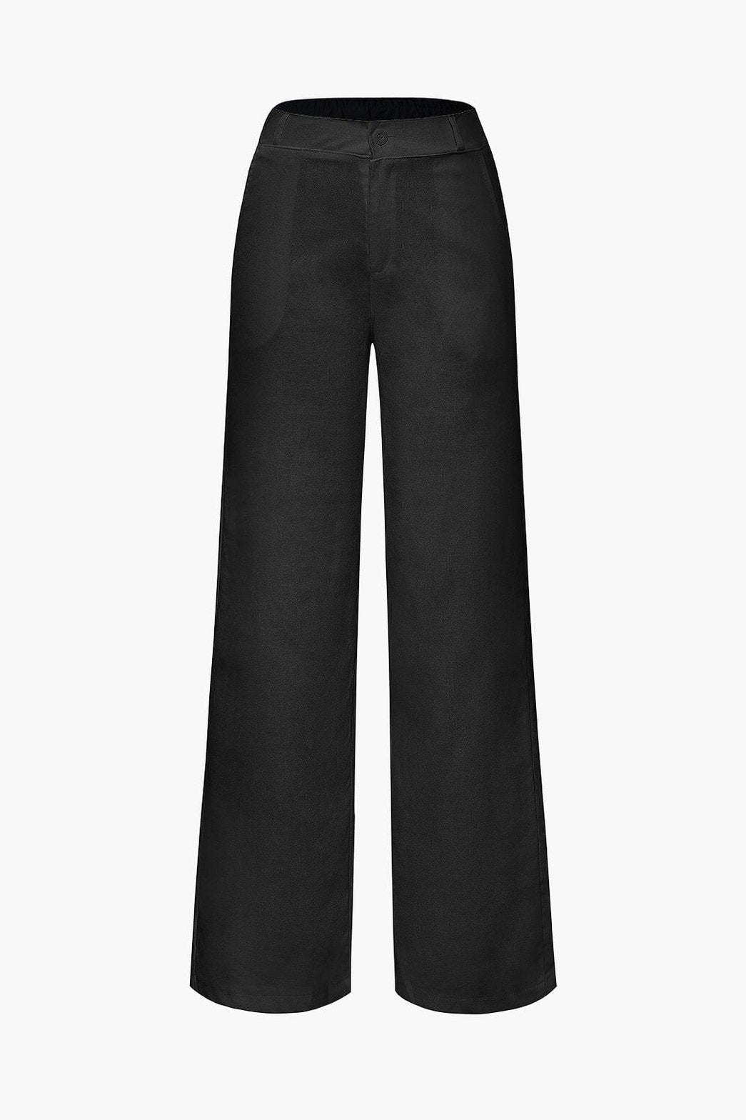 Pantalon Décontracté Lin Beige Chic