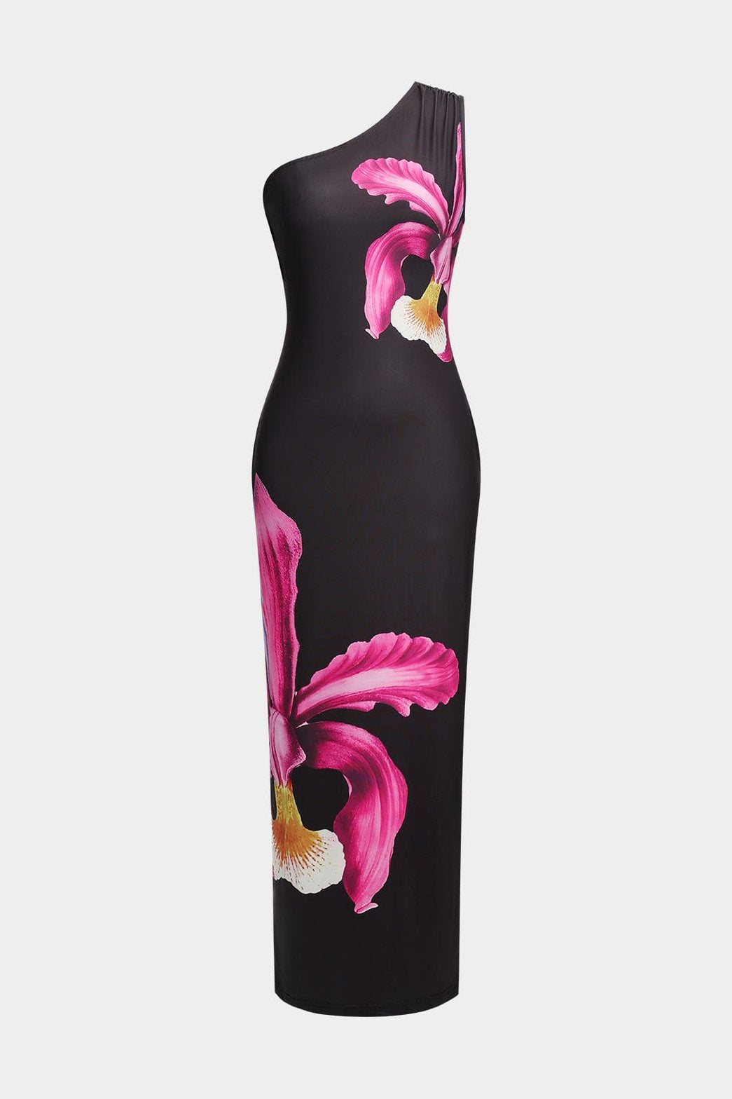 Robe Élégante Fleurie Dégradée - Foivo