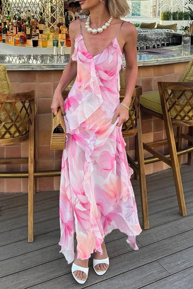 Robe de Soirée Longue Élégante Dos Décolleté - Foivo
