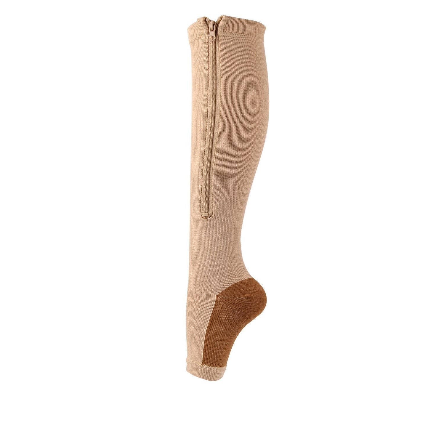 Chaussettes de Compression à Fermeture Éclair pour Meilleure Circulation
