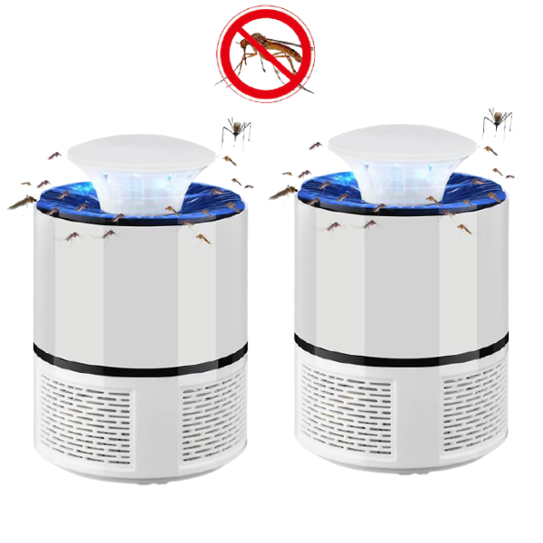 Lampe Anti-Moustiques LED Réchargeable - Piège Insectes Éco-Friendly